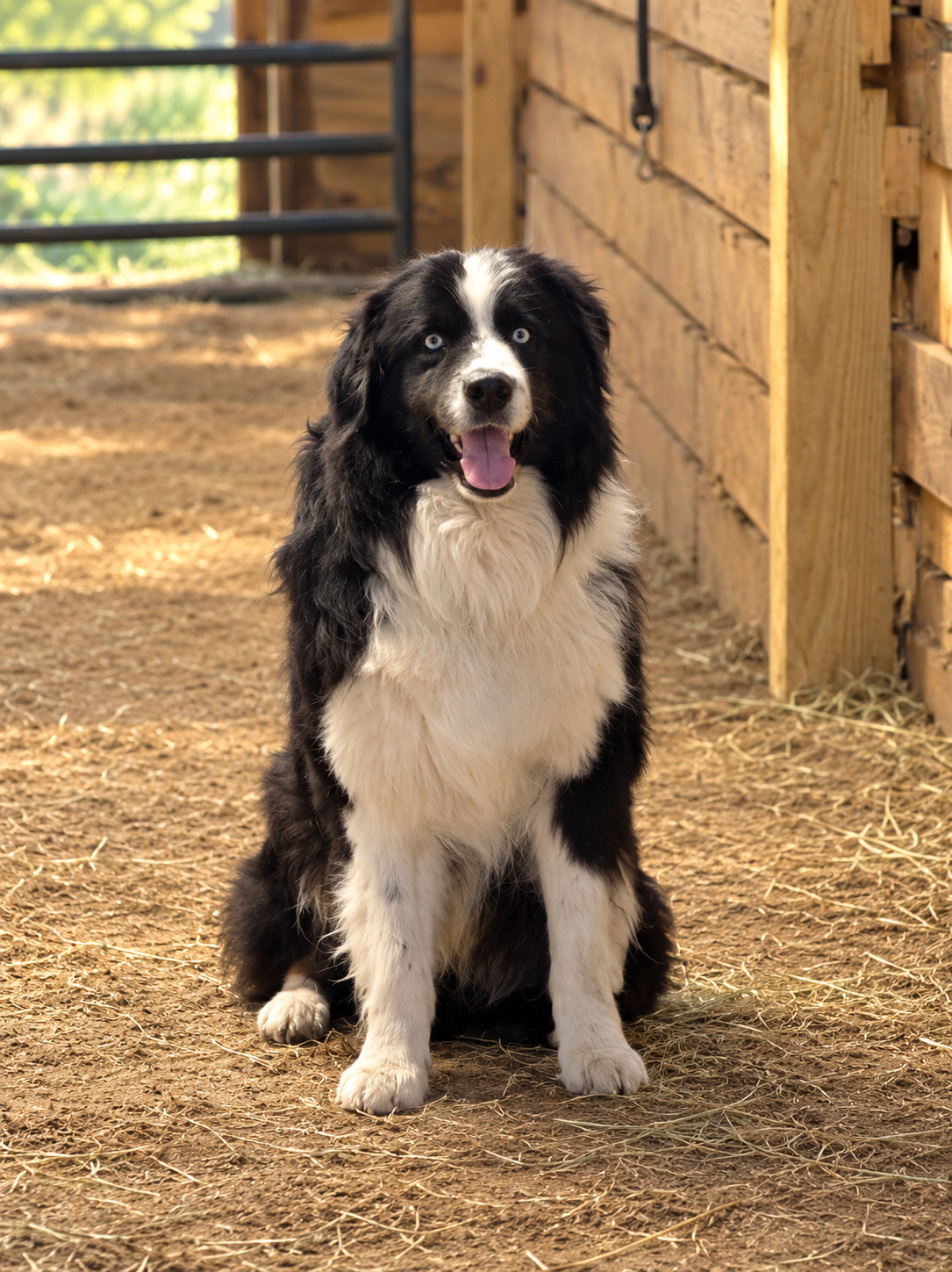 Glitch, sire of the August 2026 Australian Shepherd litter